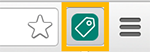 Icona di UET Tag Helper nella barra di Chrome