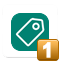 Icona di UET Tag Helper che indica il numero di tag con problemi